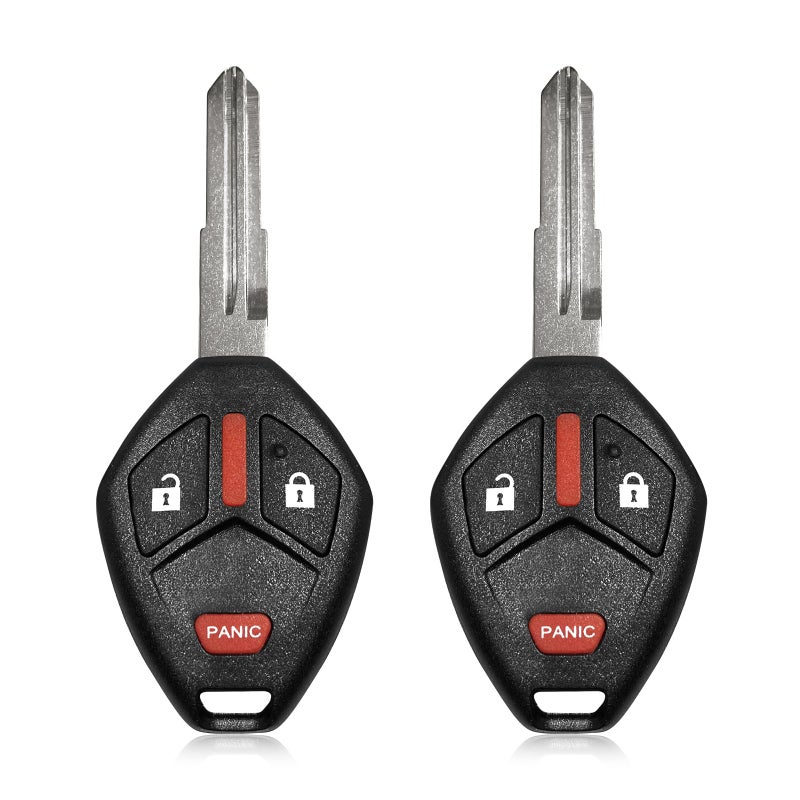 Car Key Fob Remote Keyless Entry Control OUCG8D625MAHF 315MHz 3 Button Replacement for 20072017 Mitsubishi Outlander Sport IMeiV  2 Pack